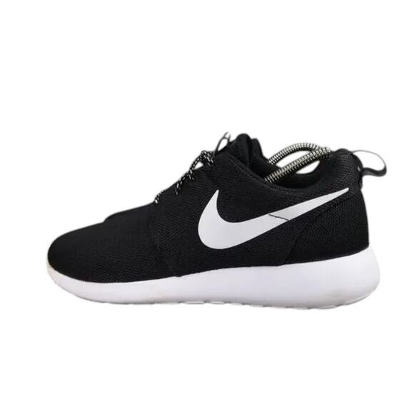 Nike Shoes Womens 7 Athletic Trainers Roshe One Sneakers Lifestyle Running Black - Picture 3 of 12